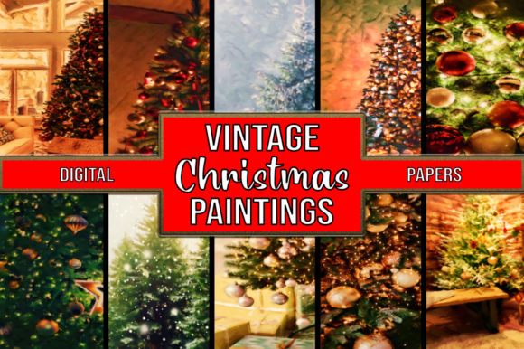 Download Vintage Christmas Paintings Pastel Art - Pastel art Collection