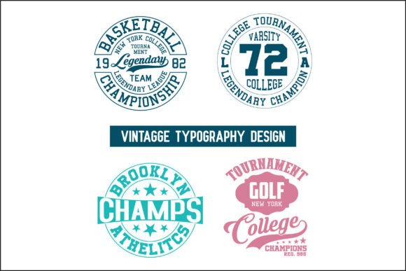 Download Vintage Typography Design 5 - Premium Resources