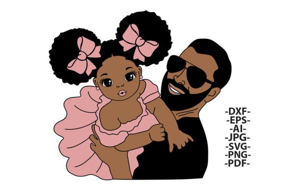 Download Fathers Day Svg, Afro Girl Svg, Dad Svg - Afro girl Collection
